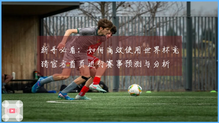 新手必看：如何高效使用世界杯竞猜官方首页进行赛事预测与分析